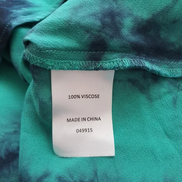 Sportsgirl Green and Navy Camisole Top - Picture 6 of 7